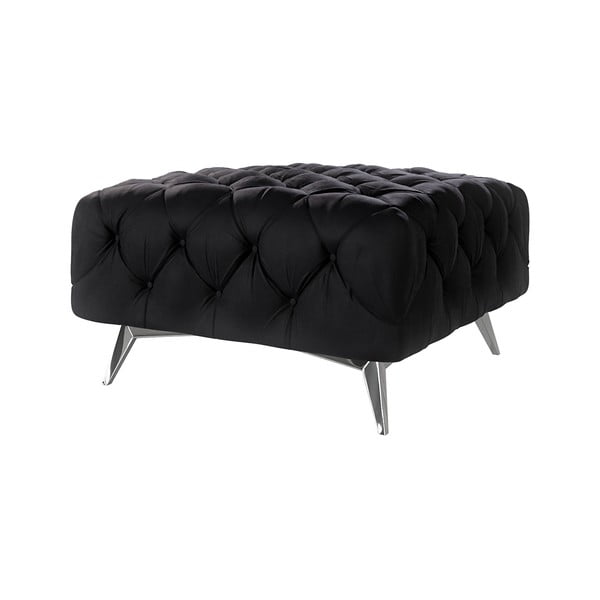 Čierna zamatová podnožka Chelsea – Ropez-image-1