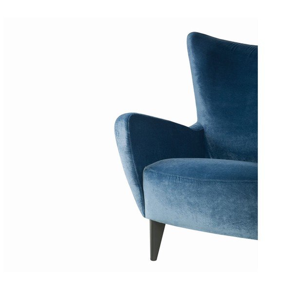 Kreslo Elsa Velvet Navy Blue-image-1