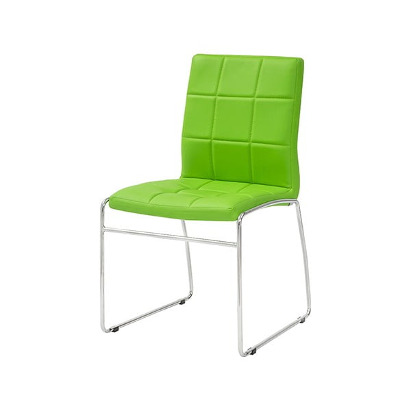 Zelená jedálenská stolička Kid