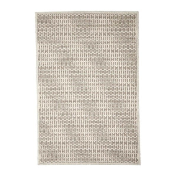 Béžový vysokoodolný koberec Webtapetti Stuoia, 160 x 230 cm
