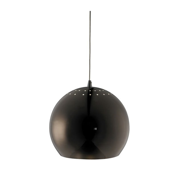 Stropná lampa Elba 28 cm, čierna