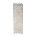 Krémový behúň 80x300 cm Esra Cobbled – Flair Rugs