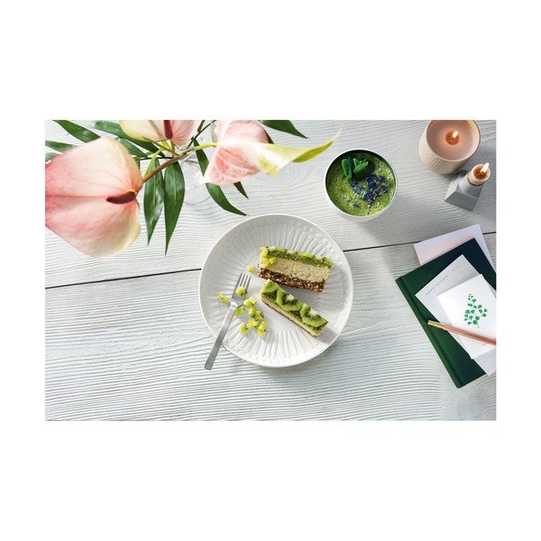 Biely porcelánový tanier Villeroy & Boch Blossom, ⌀ 24 cm-image-1