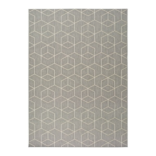 Sivý vonkajší koberec Universal Silvana Gusmo, 80 x 150 cm