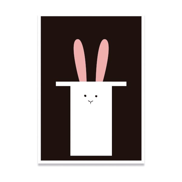 Plagát Magic Rabbit, A4