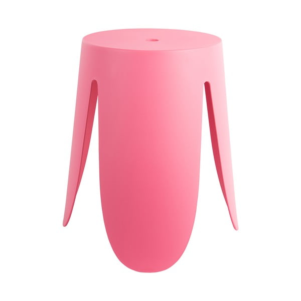 Ružová plastová stolička Ravish – Leitmotiv