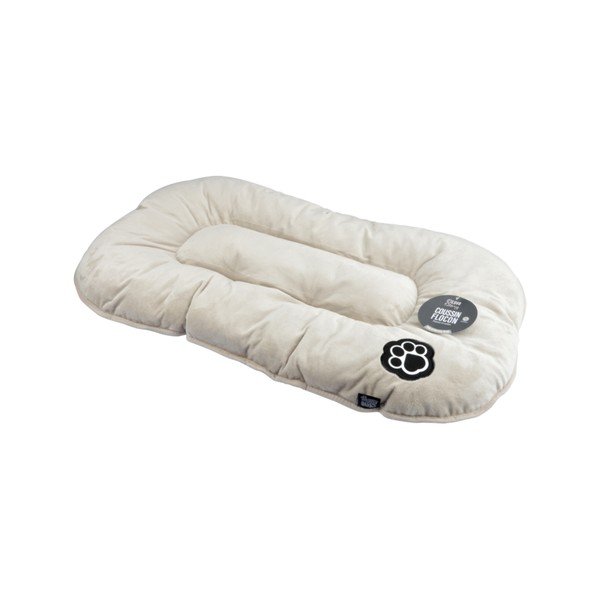 Béžový semišový pelech pre psa 61x38 cm Flakes – Love Story-image-2