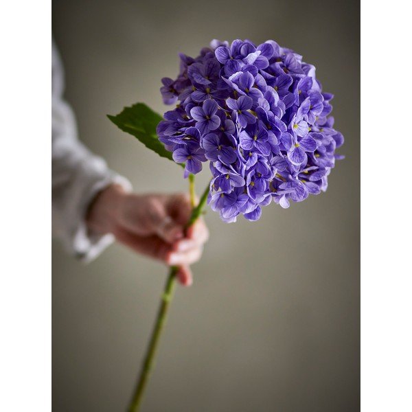 Umelý kvet (výška  73,5 cm) Hydrangea – Bloomingville-image-1