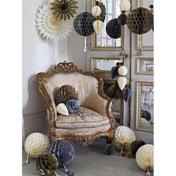 Papierová dekorácia Talking Tables Giant Bubble Red XL-image-3