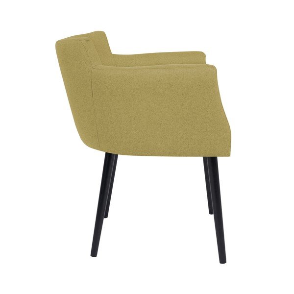 Žltá stolička s opierkami Windsor & Co Sofas Gemini-image-4
