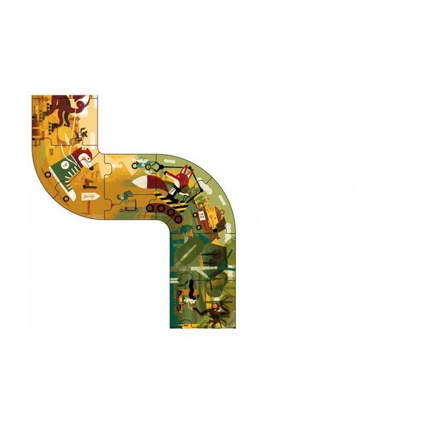 Dlhé puzzle veľká jazda Londji, 54 dielikov-image-3