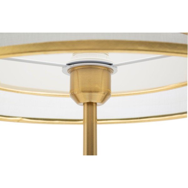 Čierna/v zlatej farbe stojacia lampa s textilným tienidlom (výška  153 cm) Levels – Mauro Ferretti-image-3