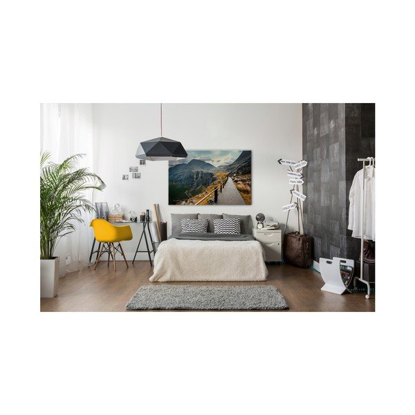 Obraz Styler Glasspik Views Norway Mountains, 80 × 120 cm-image-2