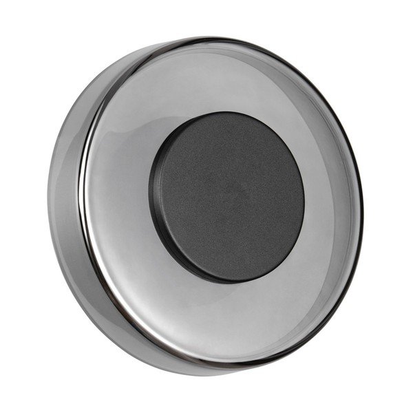 Matne čierne LED nástenné svietidlo so stmievačom ø 22 cm Celeste – Trio