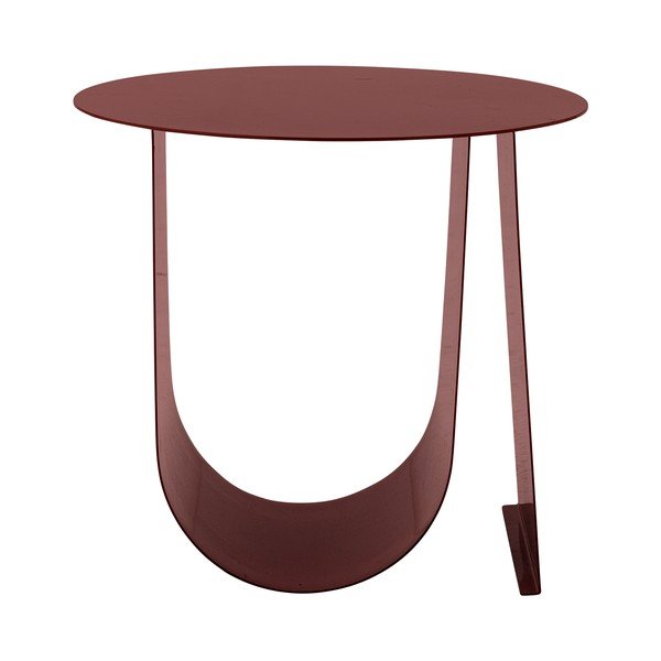 Kovový okrúhly odkladací stolík ø 43 cm Cher – Bloomingville