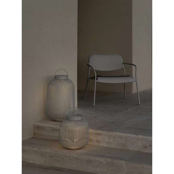 LED prenosné stmievateľné vonkajšie svietidlo na USB ø 27,5 cm Lito Led – Blomus-image-1