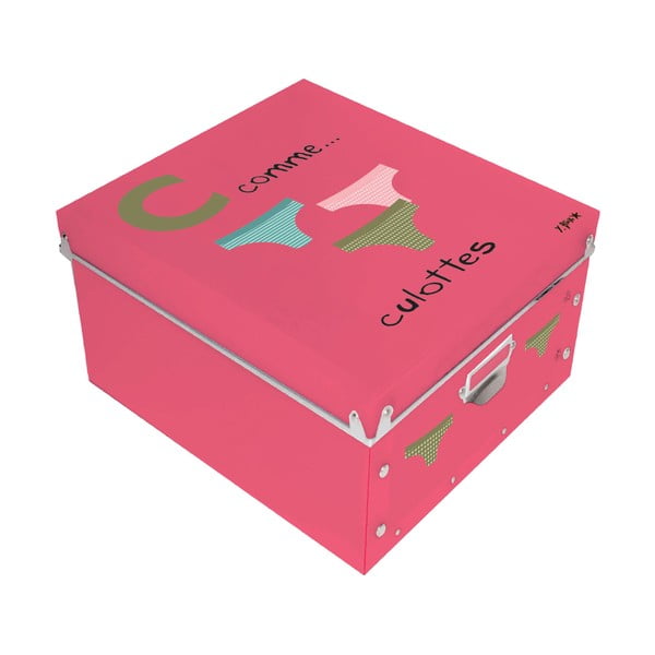 Krabica Culottes, ružová