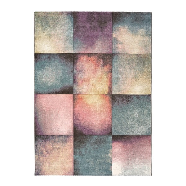 Koberec Universal Pinky Squaro Multi, 80 × 150 cm