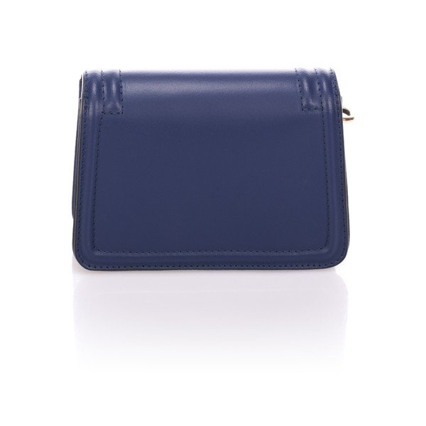 Modrá kožená listová kabelka Giorgio Costa Abelia-image-1