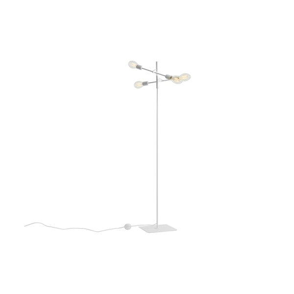 Biela stojacia lampa na 4 žiarovky Custom Form Twigo