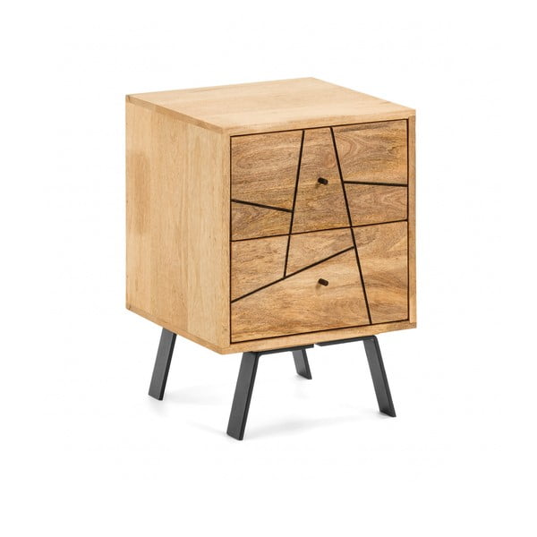 Nočný stolík z mangového dreva Kave Home Balia