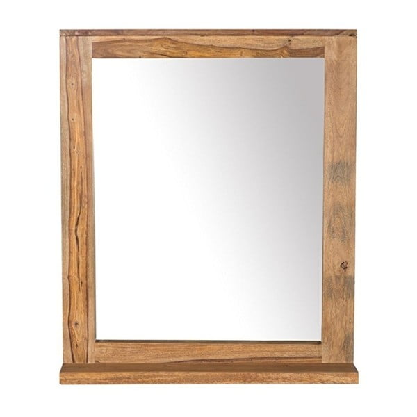 Nástenné zrkadlo z palisandrového dreva Woodking Lee