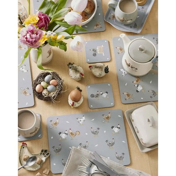 Korkové prestieranie 4 ks 21x29 cm Hen House – Cooksmart ®-image-4