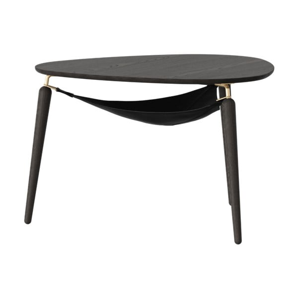 Čierny konferenčný stolík ø 80 cm Hang Out – UMAGE-image-2