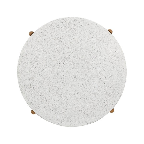 Záhradná lounge súprava z masívu akácie v krémovo-prírodnej farbe pre 4 Terracina – House Nordic-image-3