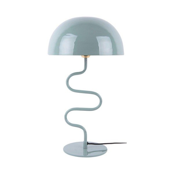 Svetlomodrá stolová lampa (výška 54 cm) Twist – Leitmotiv