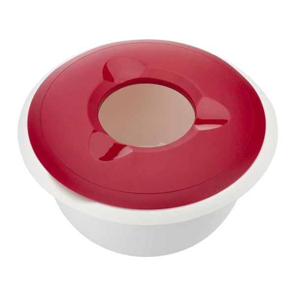 Červená misa na miešanie cesta Westmark Whisk Bowl, 2.5 l-image-3