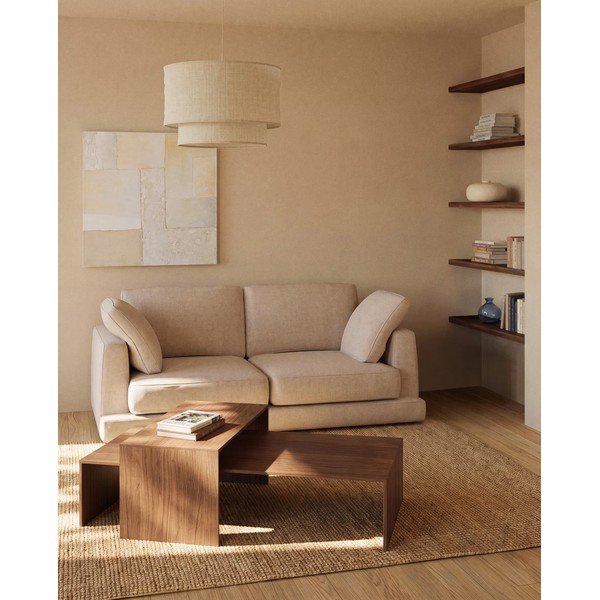 Béžové tienidlo ø 60 cm Mariela – Kave Home-image-2