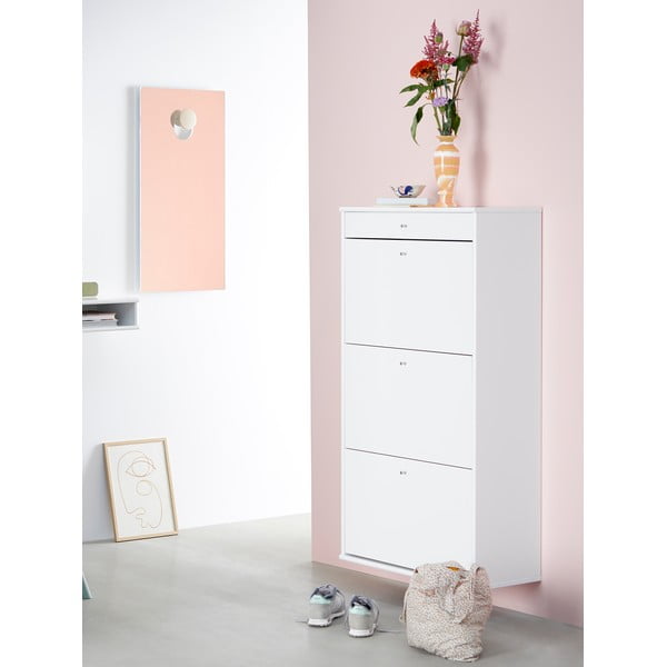 Biela skrinka na topánky Mistral White-image-1