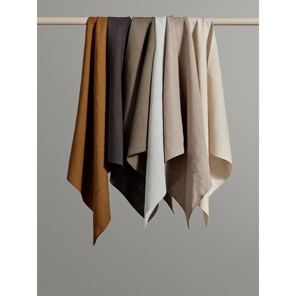 Žltý ľanový behúň na stôl Blomus, 45 x 140 cm-image-3