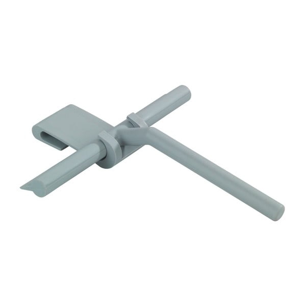 Sivá silikonová sterka do sprchy Wenko Mola-image-3