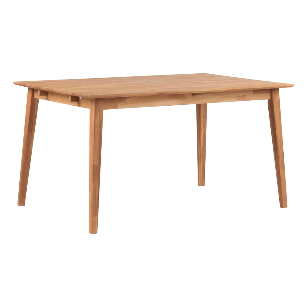 Prírodný dubový jedálenský stôl Rowico Mimi, 140 x 90 cm