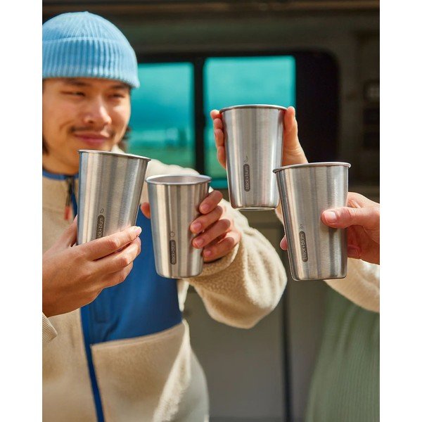 Cestovný hrnček z nehrdzavejúcej ocele v striebornej farbe 500 ml – Black + Blum-image-4
