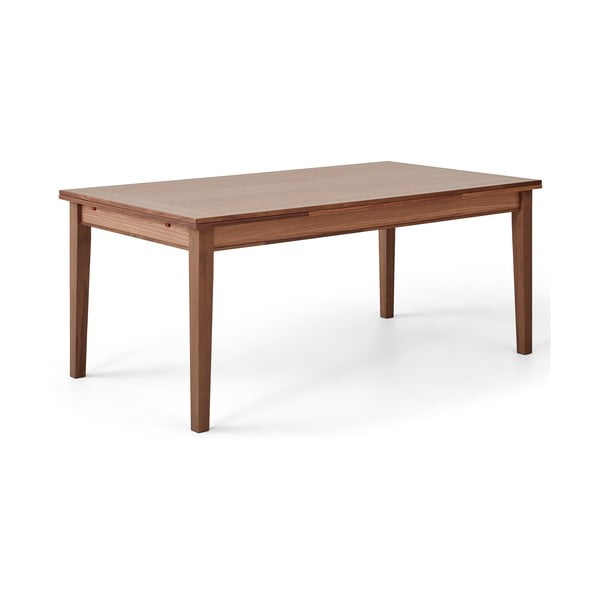 Rozkladací jedálenský stôl v dekore orechového dreva Hammel Sami, 180 x 100 cm-image-2