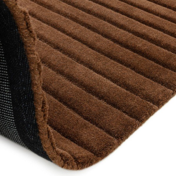 Tmavohnedý ručne tkaný vlnený koberec 160x230 cm – Asiatic Carpets-image-2