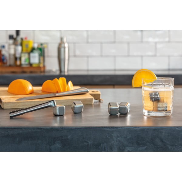 Chladiace kocky v súprave 6 ks s kliešťami - Leopold Vienna-image-1