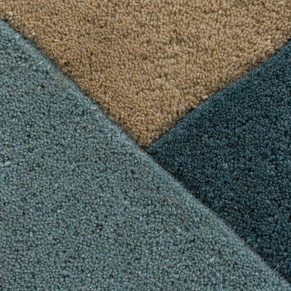 Modro-béžový vlnený koberec 230x160 cm Arlo Harper - Flair Rugs-image-3