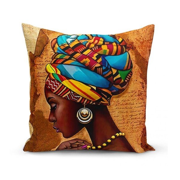 Súprava 3 obliečok na vankúše Minimalist Cushion Covers African Culture, 45 x 45 cm-image-3
