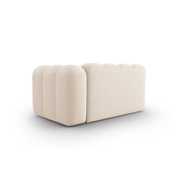 Krémovobiely modul pohovky (pravý roh) Lupine – Micadoni Home-image-4