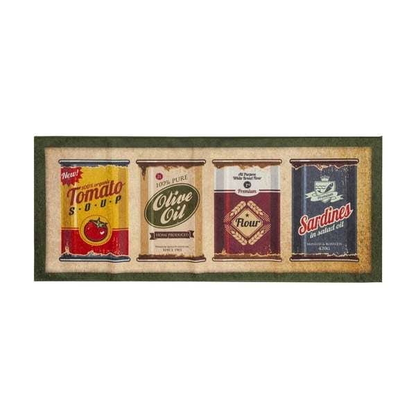 Vysokoodolný kuchynský behúň Webtappeti Caddy, 60 × 150 cm-image-1