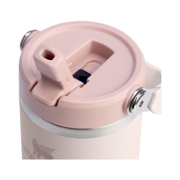 Svetloružová termoska z nehrdzavejúcej ocele 410 ml IceFlow™ Flip Straw 2.0 Tumbler Rose Quartz – Stanley-image-3