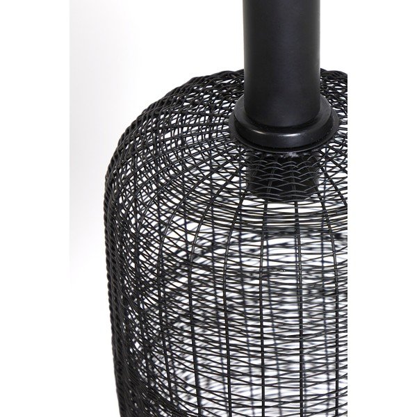 Čierne stropné svietidlo ø 22 cm Lekang - Light & Living-image-4