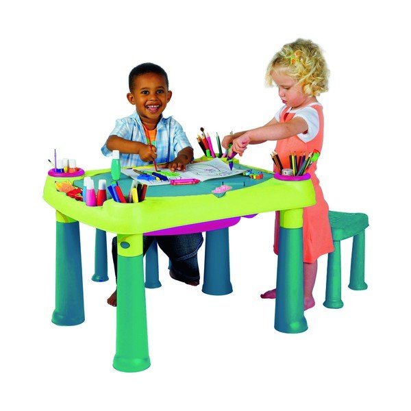 Set detského herného stola a 2 stoličiek Curver Creative-image-2