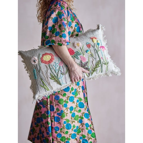 Bavlnený dekoračný vankúš 60x35 cm Tetti – Bloomingville-image-1