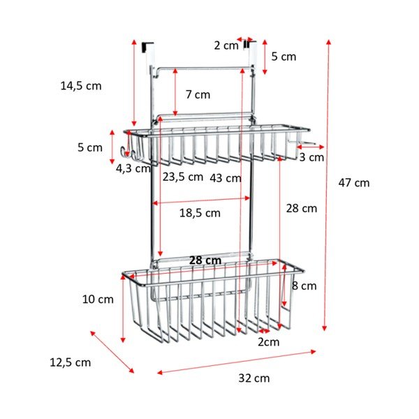 Závesný košík Wenko Clip-On-image-4