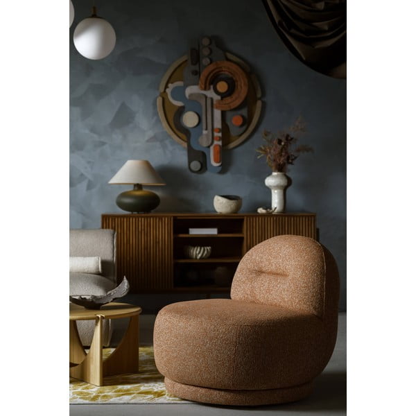 Oranžové kreslo Ovo – Miuform-image-1